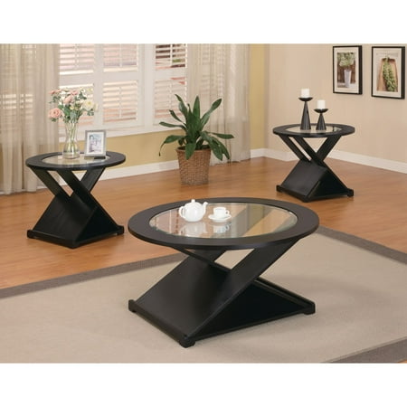 Coaster Furniture 3 Piece X Style Coffee Table Set