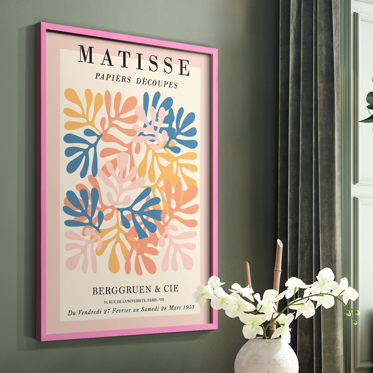Matisse LXXXV Framed Print - Solid Wood