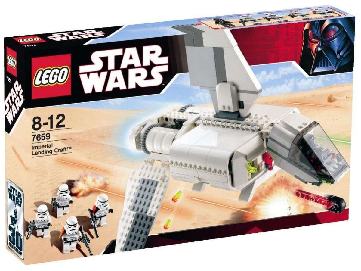 Pre-Owned Star Wars A New Hope Imperial Landing Craft Set LEGO 7659 [Damaged Package, Mint Contents]