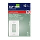 thumbnail image 2 of Placa de pared Leviton 80401-WMP Decora de 1 elemento, paquete de 10 unidades, color blanco, 2 of 5
