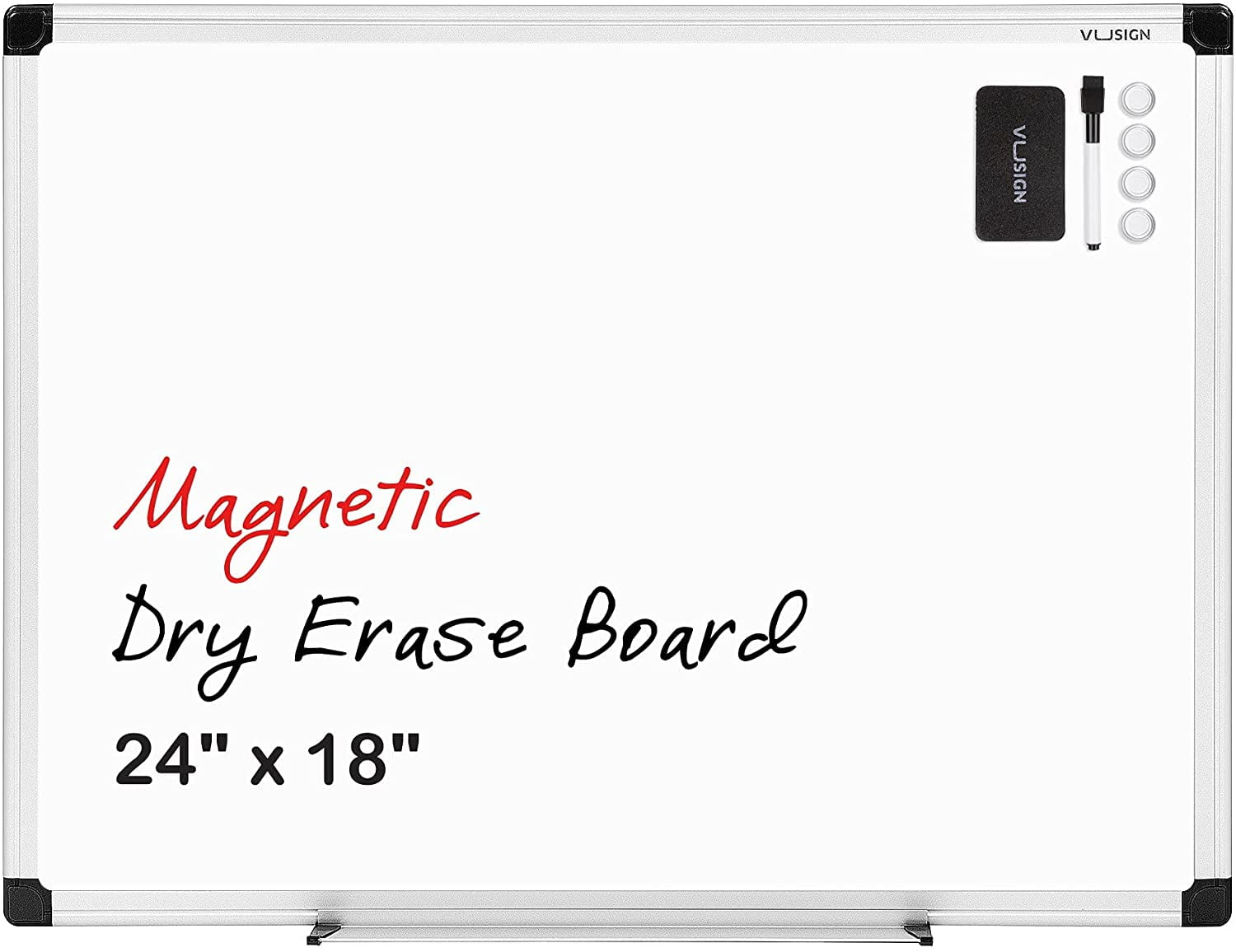 5 Designs Large A3 Kitchen Magnetic Mount Dry Wipe Memo Message Board 