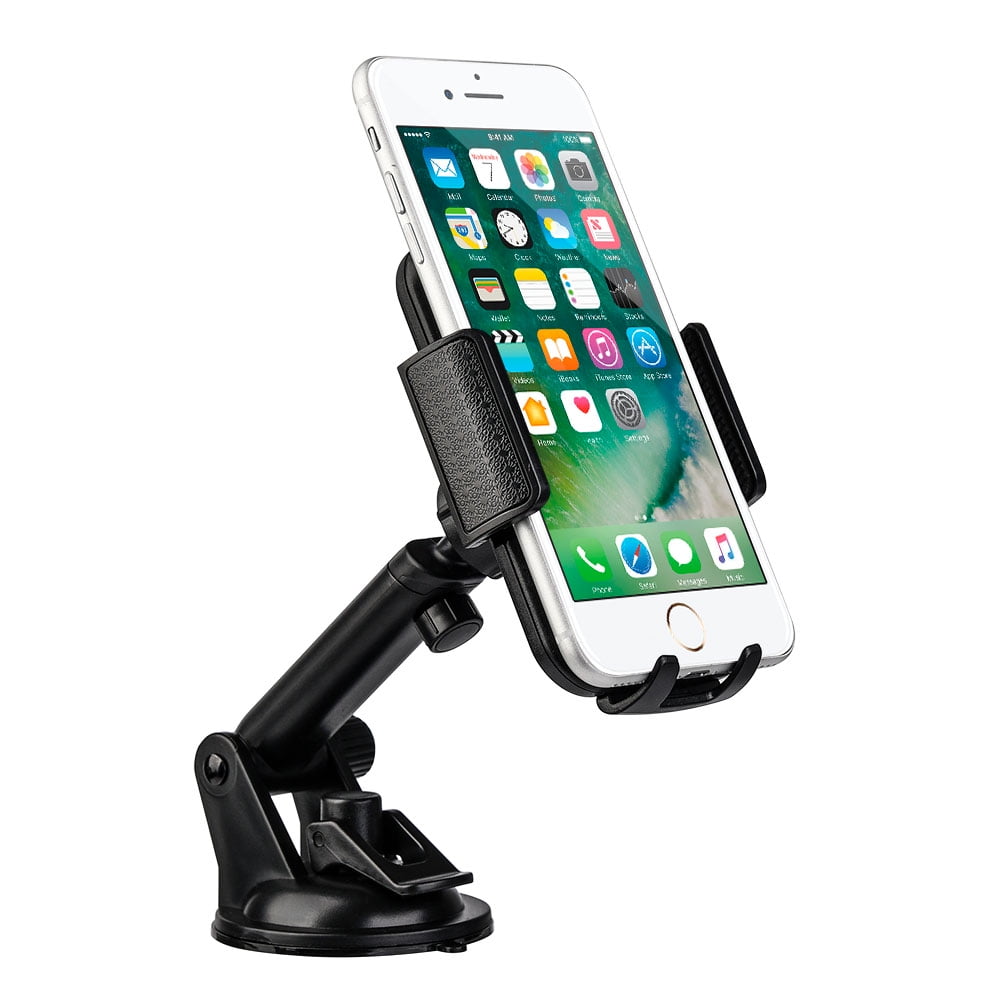 Universal Dashboard Windshield Cellphone Car Mount Phone Holder Adjustable Extension Arm
