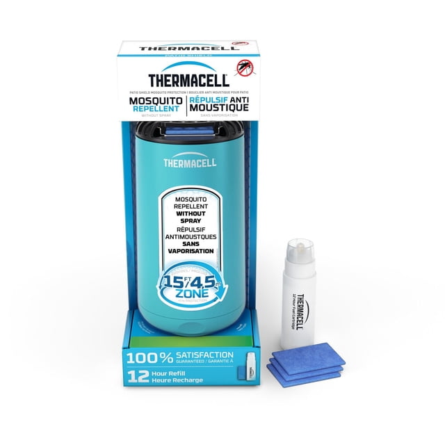 Thermacell Fuel-ZoneGuard Base Fuel Powered Mosquito Repeller with 12-Hr Refill