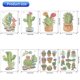 thumbnail image 4 of Pinturas diamantes DIY Wdftyju 23 Uds pegatinas Ventana Aleatorias Plantas Verdes Girasoles diamantes cristal 8 pequeñas, 4 of 9