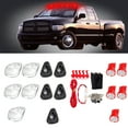 thumbnail image 5 of CCIYU 5 Pack Clear Cab Marker Clearance Light + Red T10 194 6-3020-SMD LED Bulbs w/Bases + 1 Set Wiring Pack Switch Wire Harness Replacement fit for for Ford E-150 E-250 F-250 F-350 F-450 Super Duty, 5 of 5