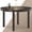 Dark Brown, variant on Click365 Gather 48" Round Wood Dining Table, Black Finish, Seats 4