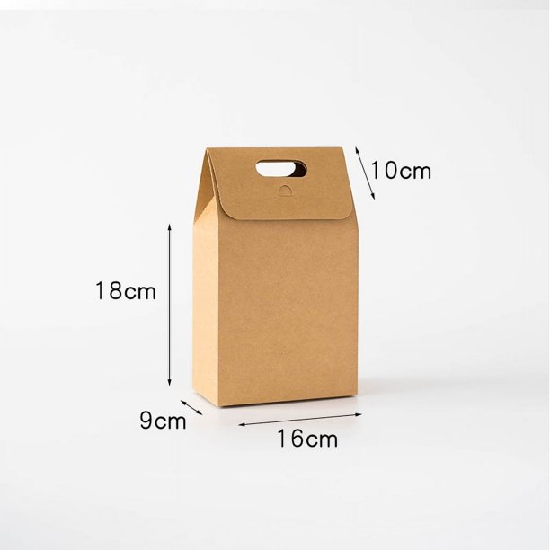 Bolsa de papel Kraft vintage simple, bolsa de regalo, bolsa de flores secas, bolsa de papel, caja de regalo, bolsa de regalo de cumpleaños