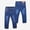 Dark Blue, variant on Boy's Denim Jeans Slight Stretch Elastic Waist Breathable Lightweight 2-10 Years Casual Outdoor Pants