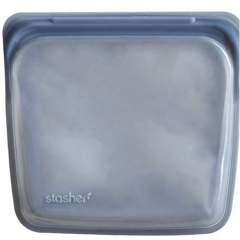 Reusable Silicone Storage and Cooking Bags, Clear