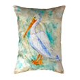 thumbnail image 1 of Betsy Drake KS948 11 x 14 in. Pelican on Rice Small No-Cord Pillow, 1 of 1