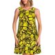 thumbnail image 1 of Fotbe Yellow Butterflies Vestido de Verano sin Mangas para Mujer – Vestido Midi Línea A, Estilo Camiseta Floral, Vestido Playero Casual y Fluido, 1 of 7