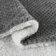 thumbnail image 4 of Manta de lana de cordero, manta de franela a cuadros de piña de doble grosor, manta de terciopelo, manta de lana., 4 of 4