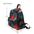 thumbnail image 3 of FORMRS School Backpack with Front Zippered Pocket 12" Student Travel Daypack, Christmas Berries, 3 of 6
