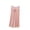 Pink, variant on Asxite Womens Pajamas Solid Elastic Waist Casual Home Comfortable Picot Hem Capris Wide Leg Pants Sleep