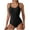 Black, variant on Plus Size Swimsuit for Women with Sleeves Womens Tankini Swimsuits Swim Set Clearance Items Under 5 Dollars Free Shipping