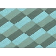 thumbnail image 1 of Ahgly Company Machine Washable Indoor Rectangle Transitional Dull-Sea Green Area Rugs, 6' x 9', 1 of 7