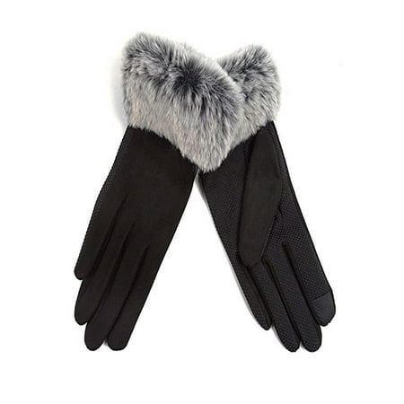 Ladies’ Non-Slip Grip and Smartphone Accessible Winter (Best Winter Gloves For Smartphone)