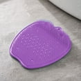 thumbnail image 5 of Tuvgenk Bathroom Mat Rugs Waterproof Purple Bathroom Floor Rugs with Suction Non-Slip Quick Dry Small, 5 of 8