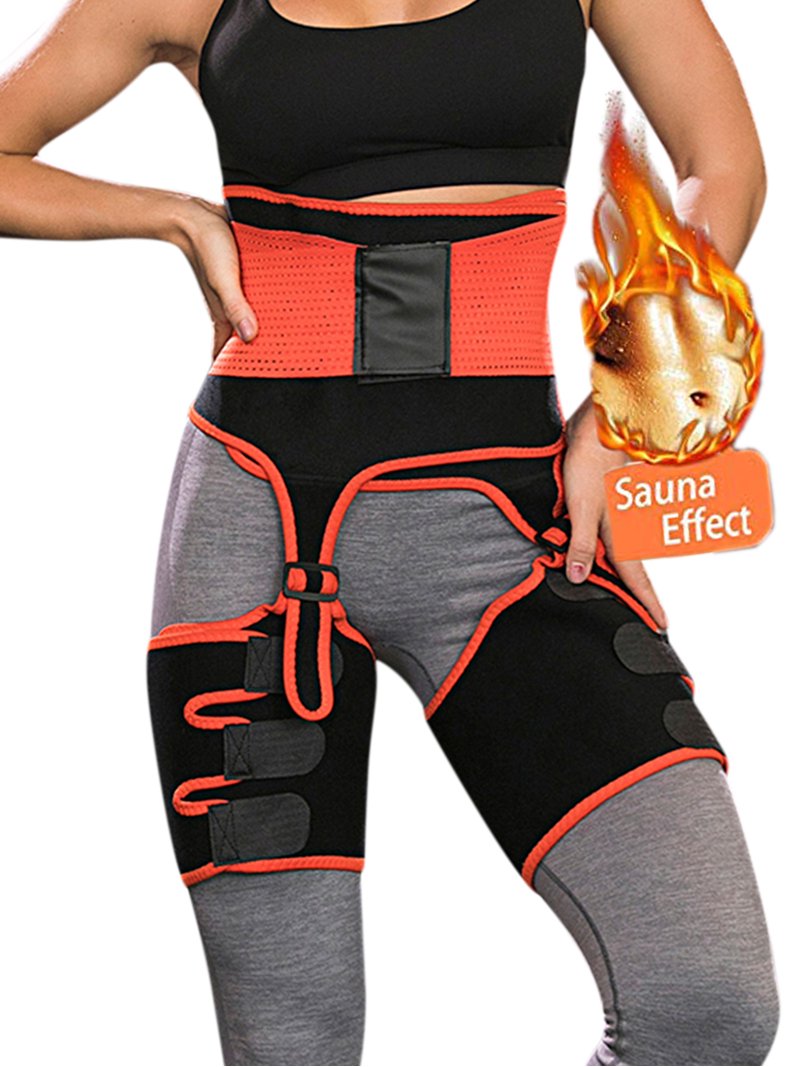 Waist Trainer 3-in-1 Thigh Trimmer Belt 61fWQ3MTfmL._AC_UY1000_.jpg main image 4