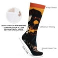 thumbnail image 2 of Michael Myers Fashion Socks Warm Elastic Knitted Crew Calf Socks Gift Stockings For Women Men 15.7in Long, 2 of 7