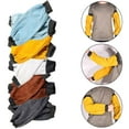 thumbnail image 3 of 1 Pair Leather Welding Sleeves Heat for Flame Resistant Protection Gardening Sleeve Grey, 3 of 5