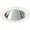 Chrome / White, variant on Elco ELK4118W The Koto System 4" Deep Round Reflector Trim - White