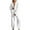 White, variant on Women's Sweater Set Solid Two Piece Outfits Oversized Cardigan and High Waisted Pants Matching Set Lounge Sets Red