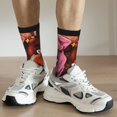 thumbnail image 7 of Saiise Five Nights At Freddy'S Funny Socks Men Women Adults Novelty Graphic Crew Tube Socks Crazy Design Casual Dress Socks for Sports,Running,Travel, 7 of 7