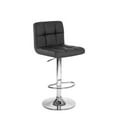 thumbnail image 1 of Tabouret de bar pivotant à hauteur réglable Plata Import Paul noir, 1 of 1