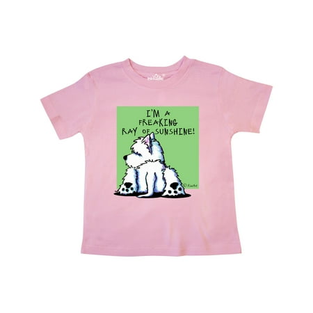 

Inktastic Cool Belly Westie Gift Toddler Boy or Toddler Girl T-Shirt