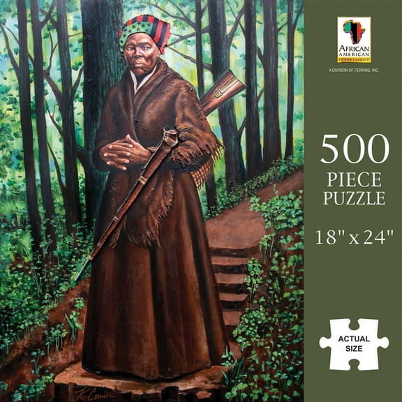 Harriet Tubman, a 500-piece Puzzle by African American Expressions