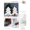 thumbnail image 3 of Navidad Plata Blanco Árbol De Navidad Artificial Decoraciones De Feliz Navidad Centro Comercial De Escritorio Decoración De Ventana Para Adornos De Navidad Cateissary HA043952-01, 3 of 6