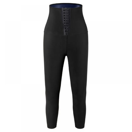 

SALE Women s Abdomen Control Hip-Lifting Sweat Body Shaper Pants Sauna Beam High Waist Body Fitness Breasted Shapers Shapewear