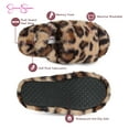 thumbnail image 3 of Jessica Simpson Girls Plush Faux Fur Slip On House Slippers with Memory Foam, 3 of 9