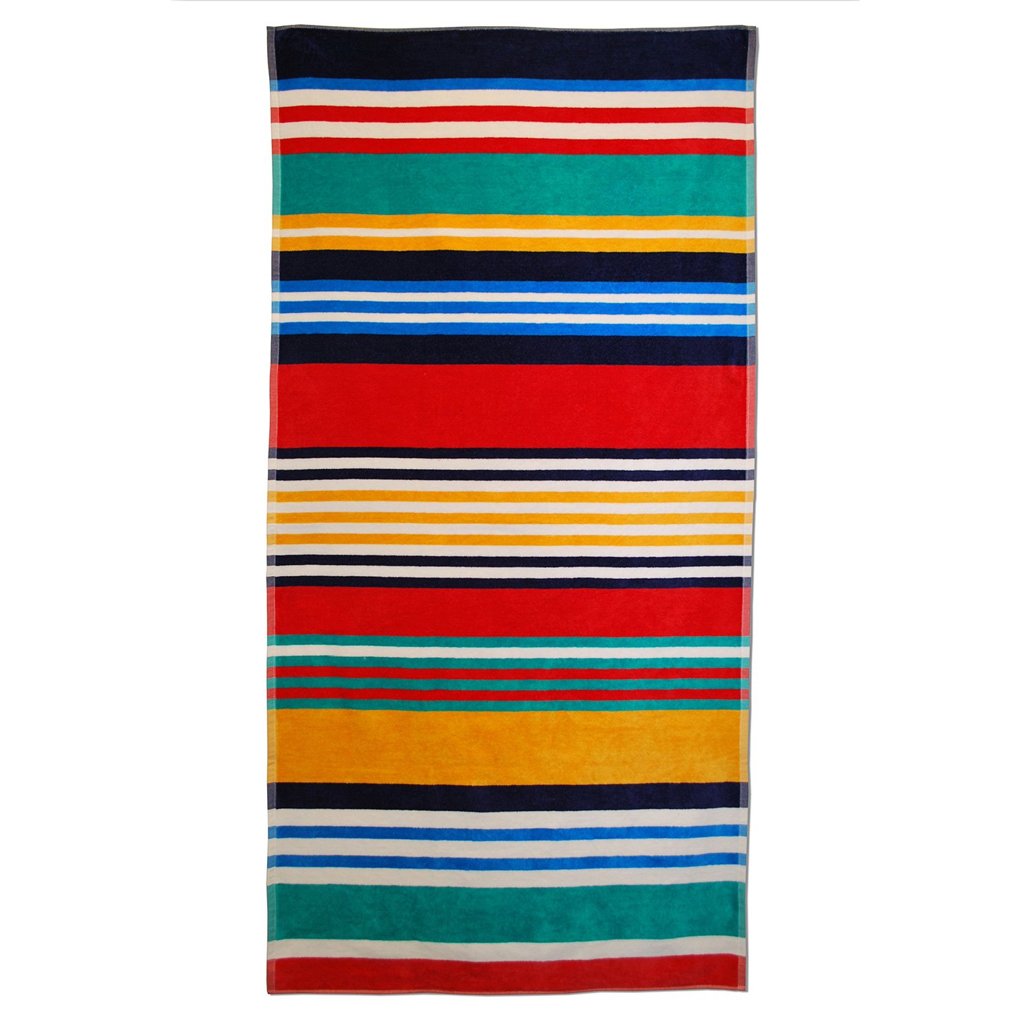 Stripes 100 Cotton Oversized Beach Towel Standard