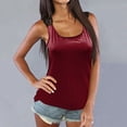 thumbnail image 7 of DHFJKG Women's Tank Tops Sexy Lace Sleeveless Casual Scoop Neck Night Out Summer Slim Fit Cami Shirts Comfortable Top, 7 of 7