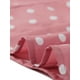 thumbnail image 5 of Camisa con lunares para mujer, blusa con cuello de lazo y manga con volantes Rosa XL, 5 of 5