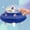 Blue, variant on bxhwj Electronic Piggy Bank for Kids with Fingerprint and Password Lock, ATM Money Saving Box Cash Coin Bank, Educational Gift to Teach Financial Responsibility Boys Girls
