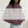 thumbnail image 3 of Yutgune Women's Cropped Polka Dots Jacket Zip up with Pockets Stand Collar Bomber Jacket Fall Workout Outerwear, 3 of 8