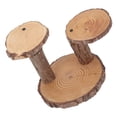 thumbnail image 3 of EeaseMX 1 soporte de madera para plantas, base para macetas de balcón, soporte para servir postres., 3 of 7