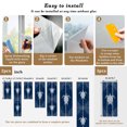 Window Privacy Film Navy Blue Turtle Coastal Stained Glass Window Film ...
