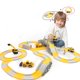 thumbnail image 4 of iHaHa 236 piezas de pistas de carreras de construcción para niños, juguetes para niños, 6 piezas de coche de construcción y juego de pista flexible para crear un camino de ingeniería regalos para niños de 3 4 5 6 años de edad, los mejores juguetes para niñas Zhivalor CZWJ-ZC92-2, 4 of 5