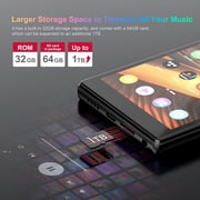 96GB MP3 Player with Bluetooth and WiFi, Oilsky Music Player with Spotify Kids,4.7 Touch Screen Android 13.0 System MP3 MP4 Player with Audible, Deezer, FM Radio (Black)