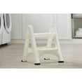 thumbnail image 6 of Rubbermaid EZ Step 2 Step Folding Step Stool with Foot Pads, White (3 Pack), 6 of 9