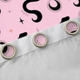 thumbnail image 4 of Castle Fairy Black Snake Blackout Curtains Set of 2 (52x84 Each),Animal Window Curtains, 4 of 6