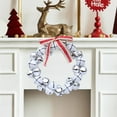 thumbnail image 6 of FVDPWYE Christmas Bell Garland Artificial Wreath Party Supplies Accessory Decoration for Silver and White, 6 of 9