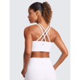 thumbnail image 2 of Top deportivo CRZ YOGA Butterluxe con doble tirante cruzado blanco XL, 2 of 5