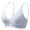 Light Blue, variant on oqasdz Women's Bras Full Coverage Bra without Underwire Padding Seamless Bralette Breathable Soft Bra