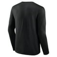 thumbnail image 3 of Men's Black Miami Heat Tip-Off Long Sleeve T-Shirt, 3 of 3