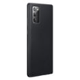 thumbnail image 2 of Funda de piel para Samsung Galaxy Note 20, color negro, original, 2 of 5
